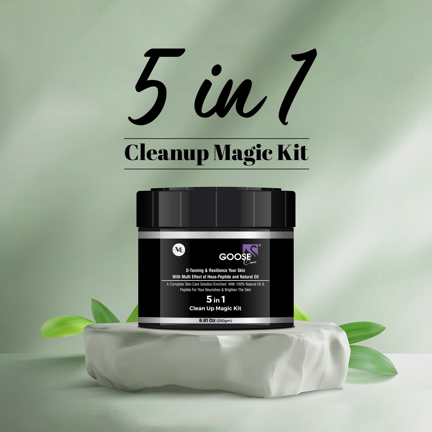 5 IN 1 Clean Up Magic Kit, 250gm