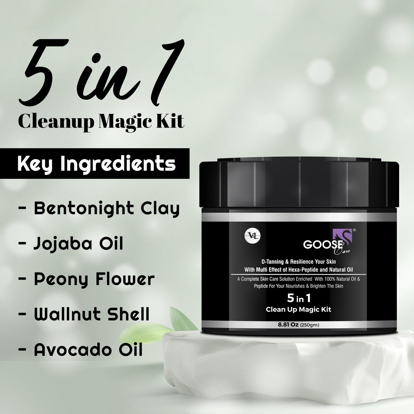 5 IN 1 Clean Up Magic Kit, 250gm