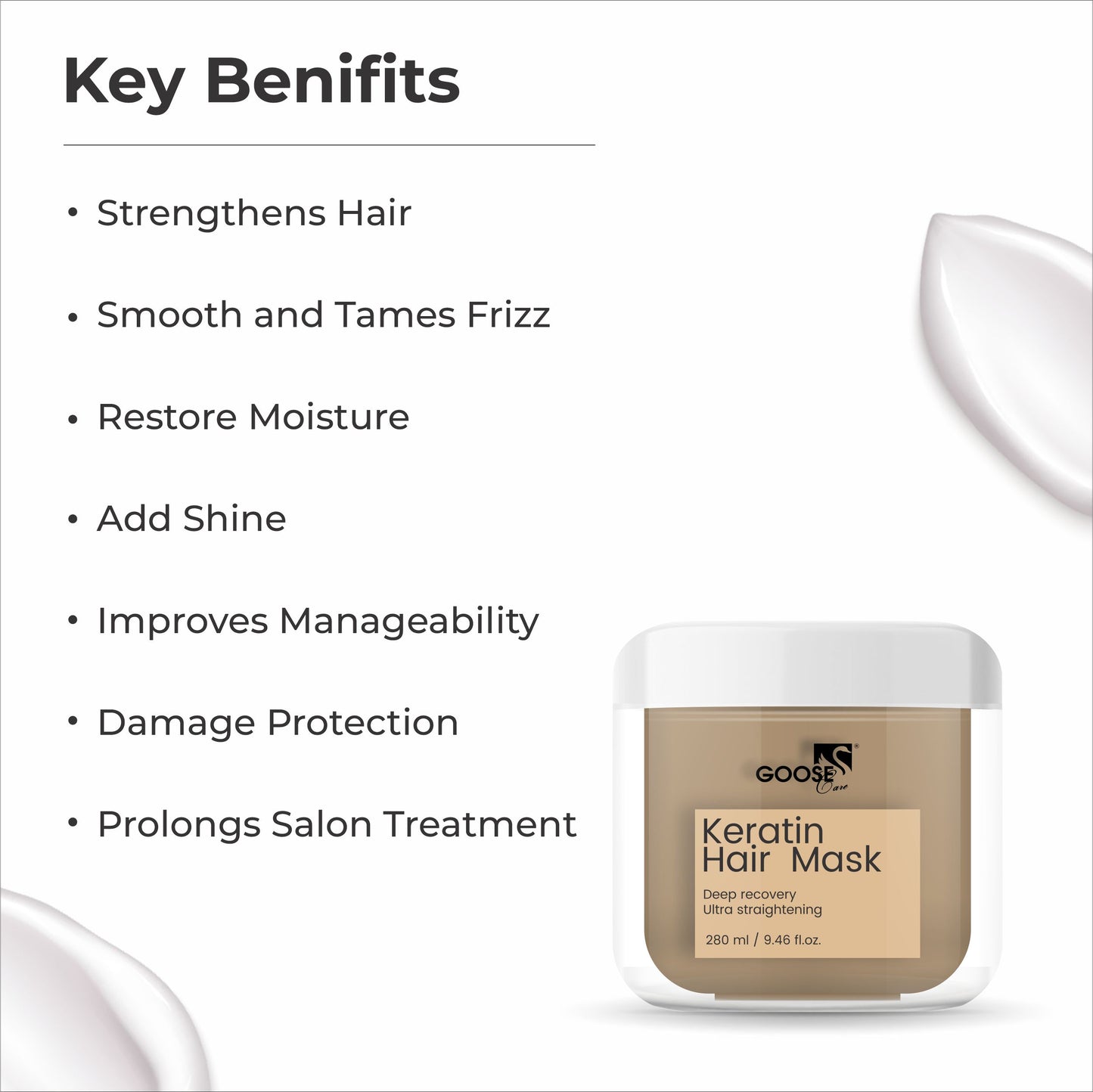 Keratin Hair transformation trio- Keratin Shampoo, Keratin Mask & secret serum
