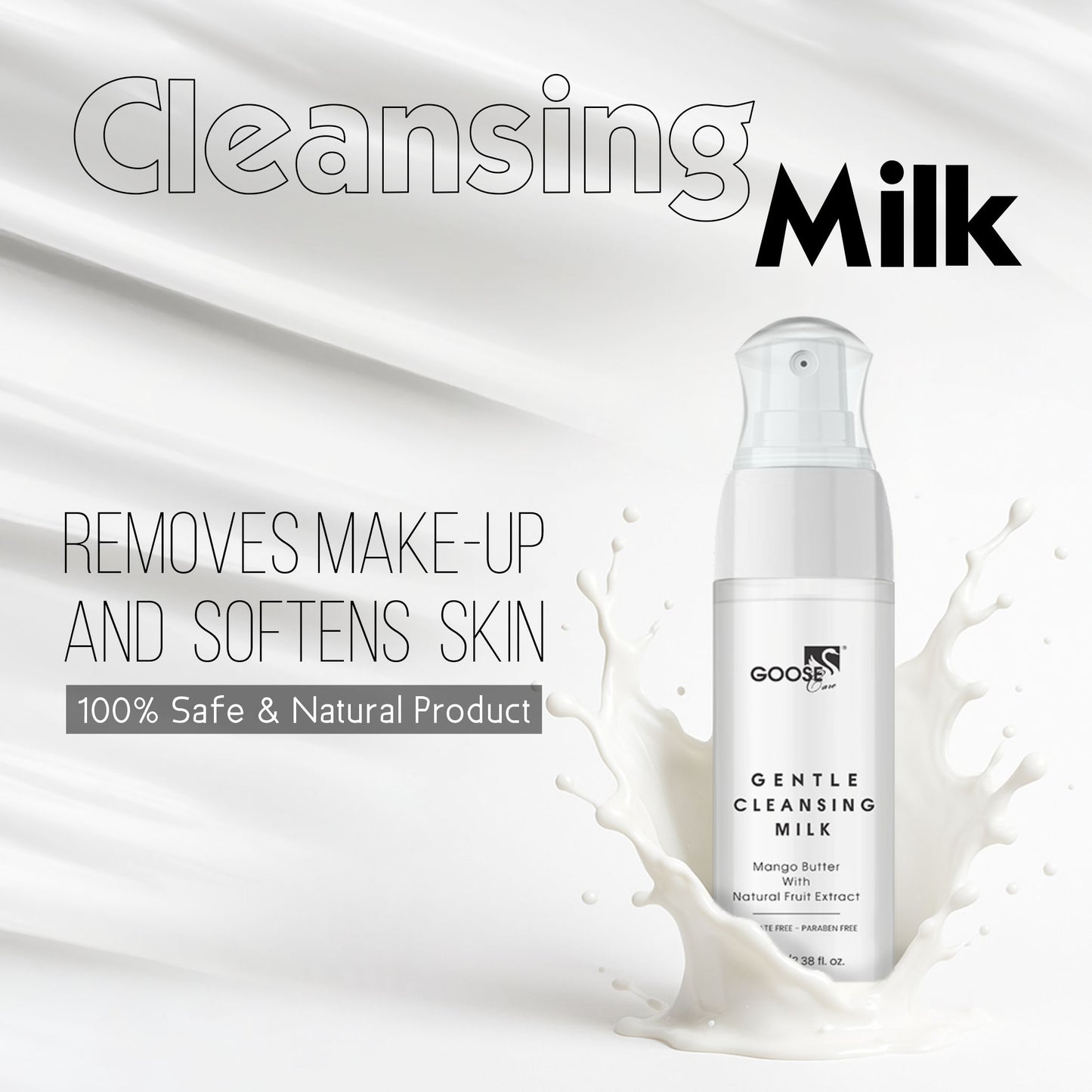 GENTLE CLEANSING MILK, 250ML