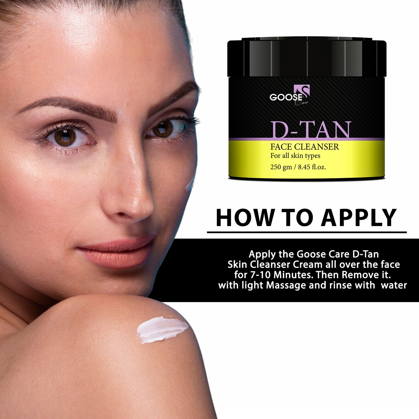 D-TAN Skin Cleanser, 250gm