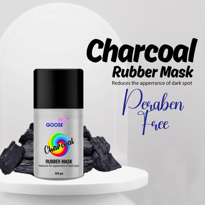 Charcoal Rubber Mask, 200gm