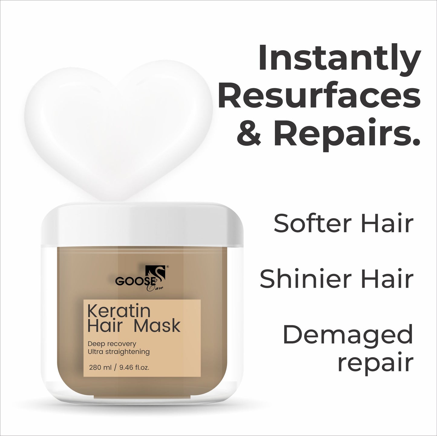 Keratin Hair Mask, 280ml