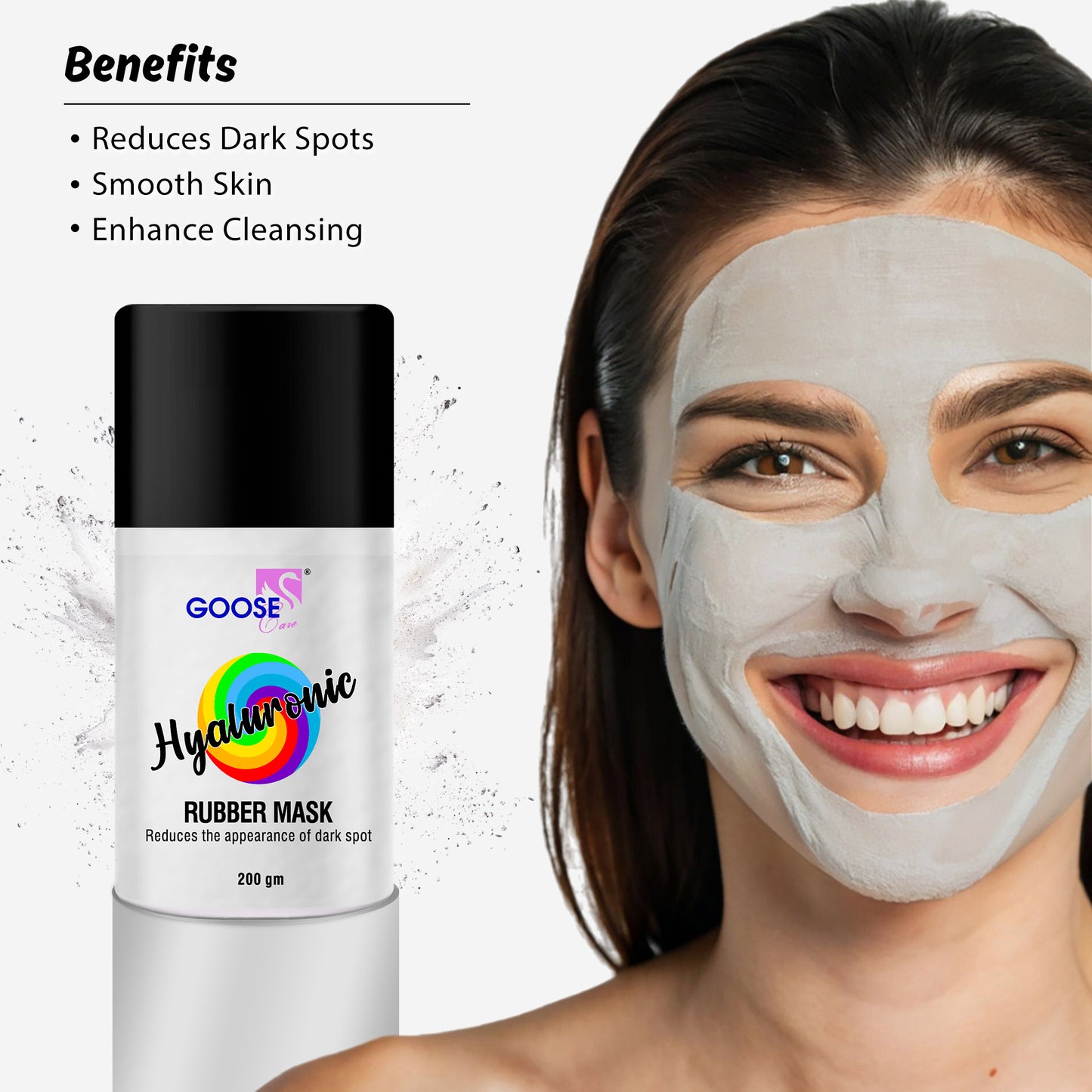 Hyaluronic Rubber Mask, 200gm