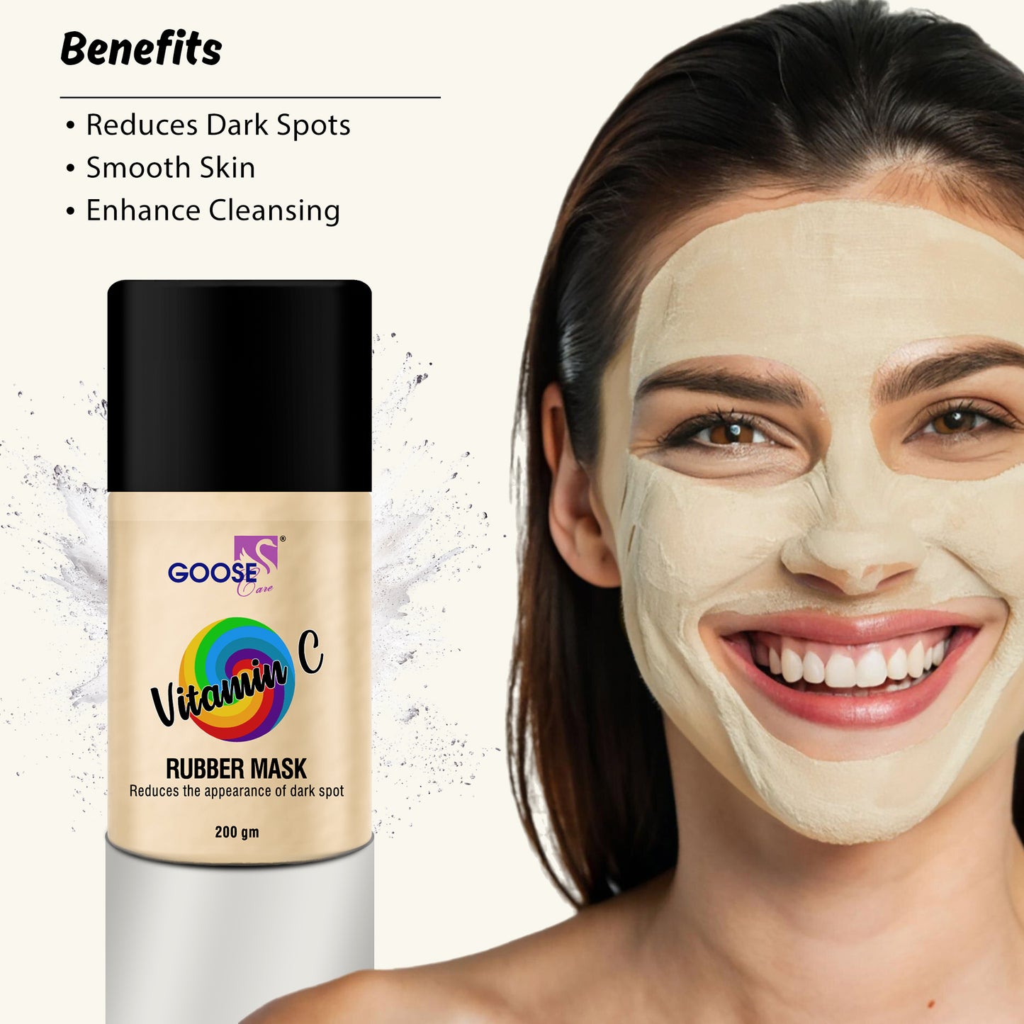 Vitamin C Rubber Mask, 200gm