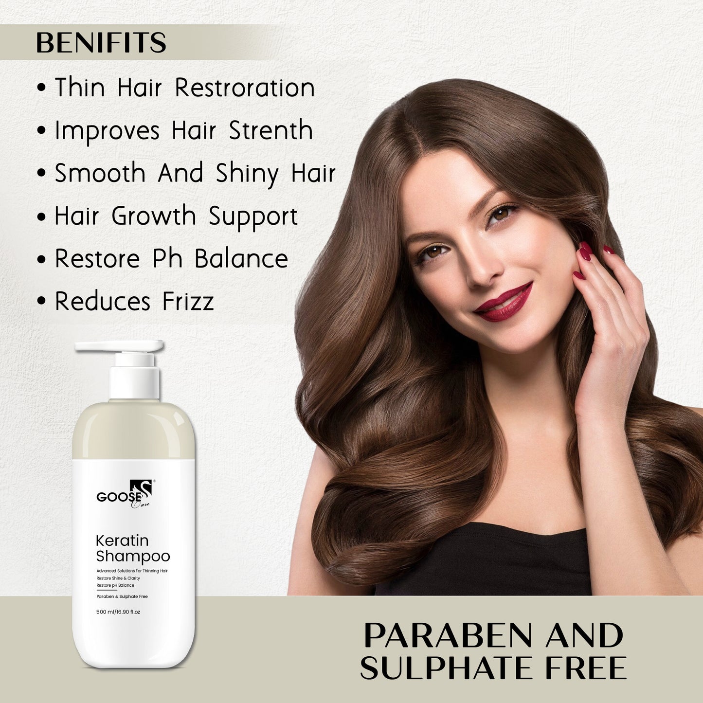 Keratin Hair transformation trio- Keratin Shampoo, Keratin Mask & secret serum