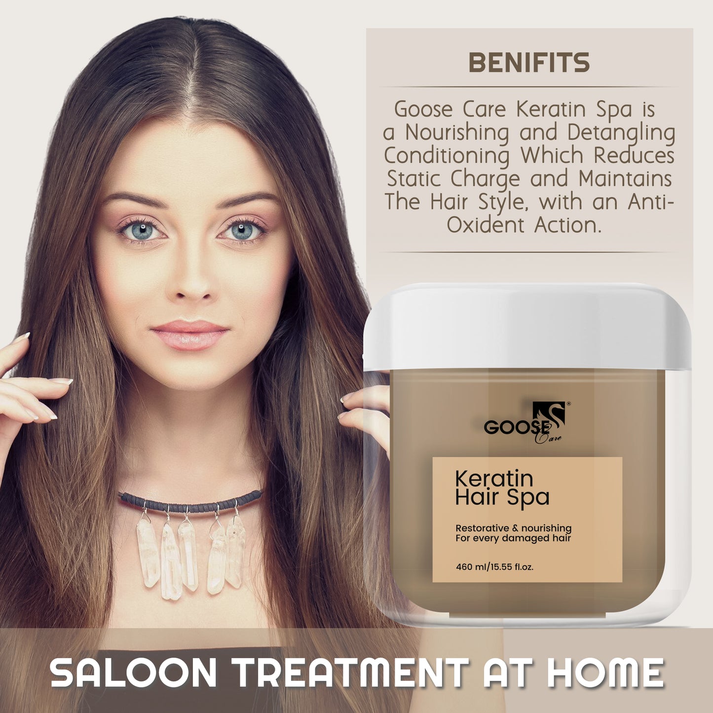 Keratin Restore & Shine Duo- Keratin Shampoo & Keratin Hair Spa