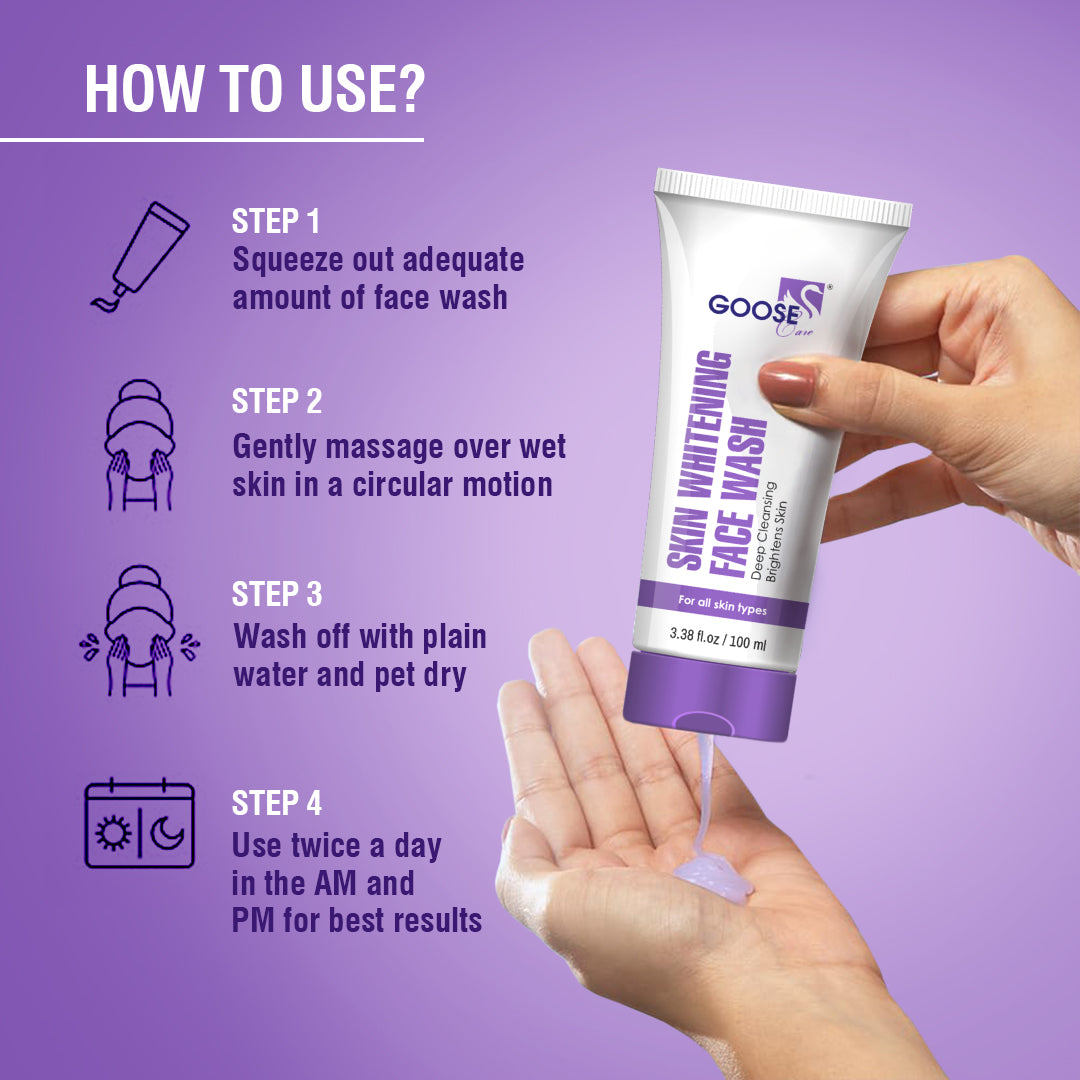 Skin Whitening Face Wash, 100ml