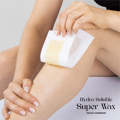 Hydro Soluble Super Wax Haldi Chandan, 800ML