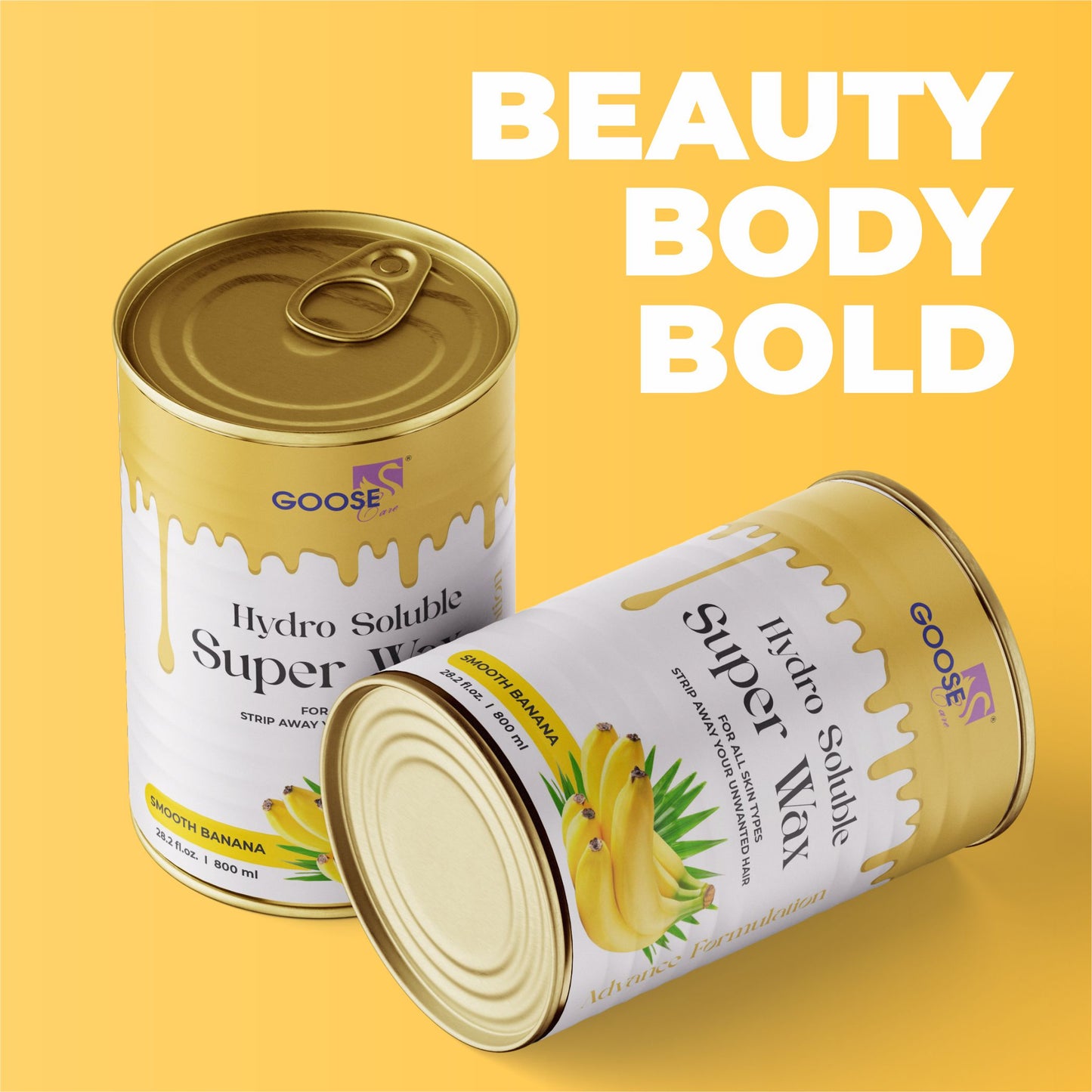 Hydro Soluble Super Wax Banana, 800ML