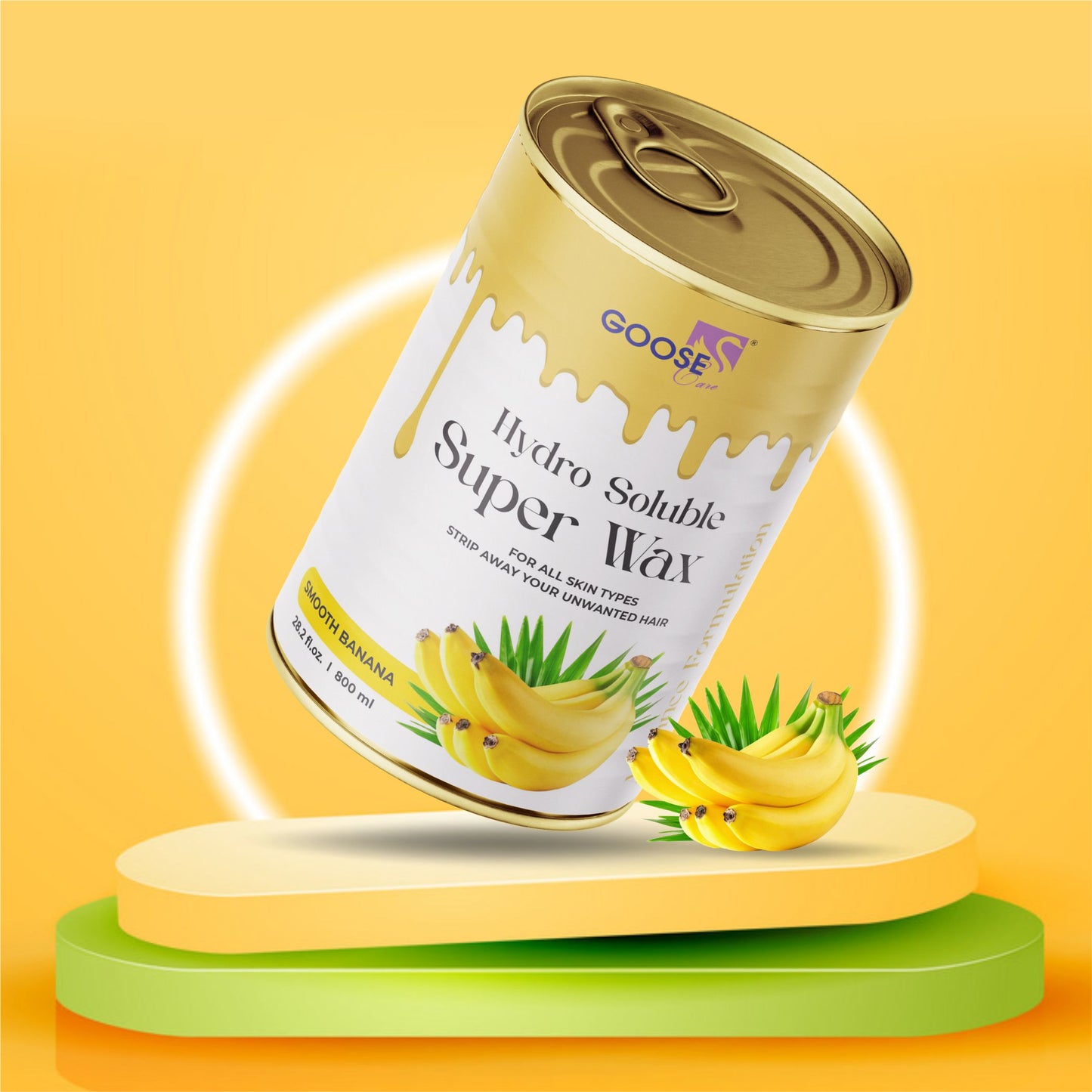 Hydro Soluble Super Wax Banana, 800ML