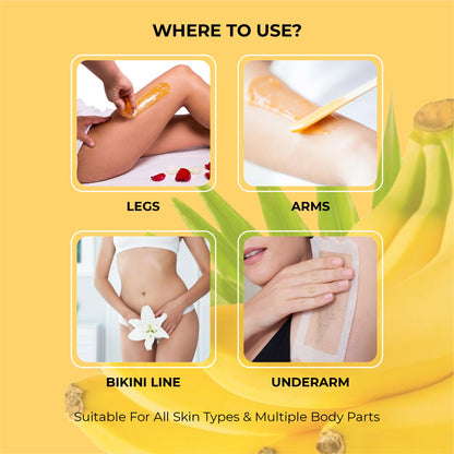 Hydro Soluble Super Wax Banana, 800ML