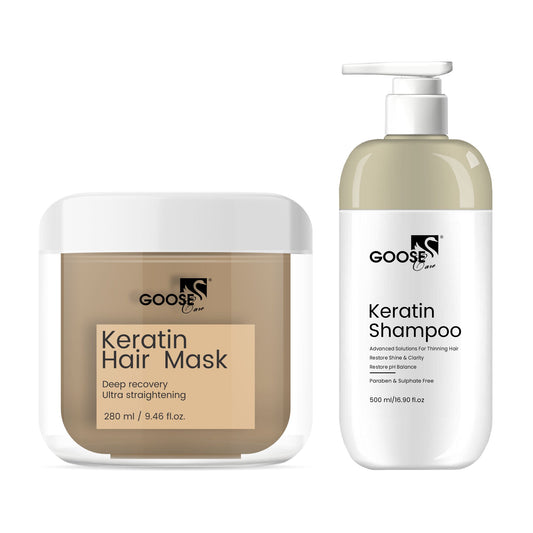 Keratin Repair & Smooth duo- Keratin Shampoo & Keratin Hair Mask