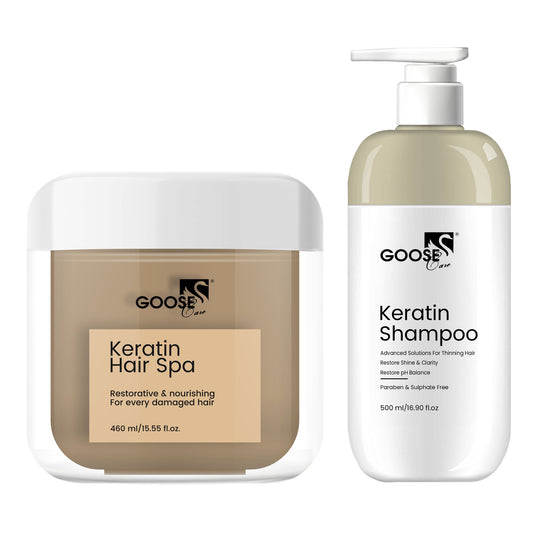 Keratin Restore & Shine Duo- Keratin Shampoo & Keratin Hair Spa