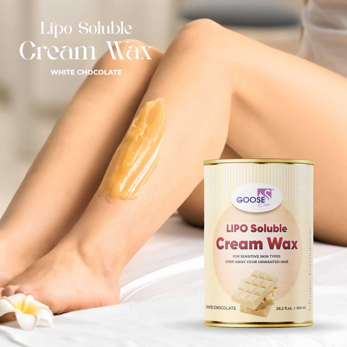 Lipo Soluble Cream Wax Duo: Green Apple & White Chocolate