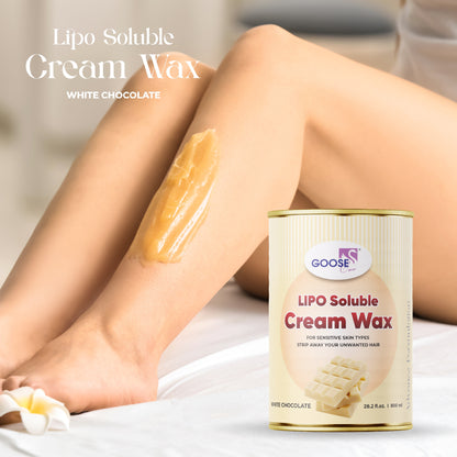Lipo Soluble Cream Wax Duo: Green Apple & White Chocolate