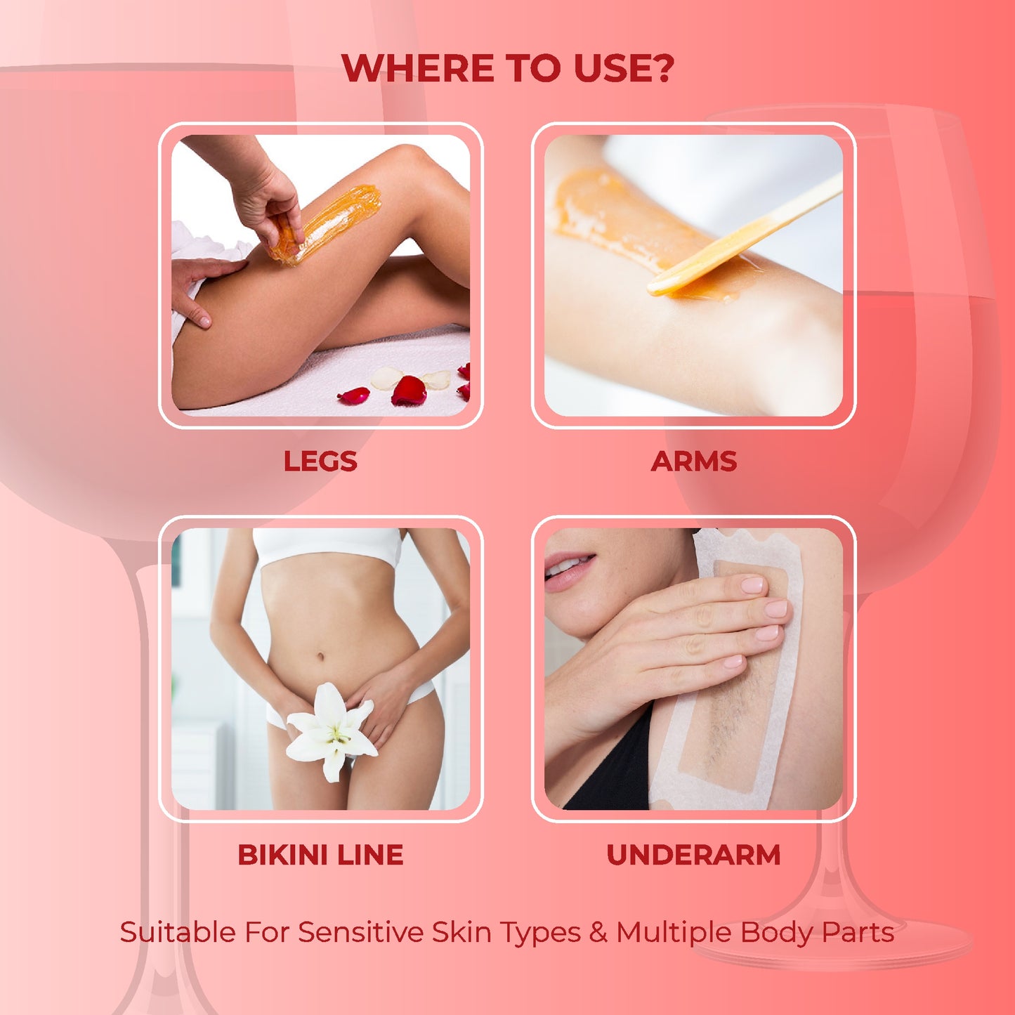 Lipo Soluble Gel Wax Duo: Red Wine & Blueberry