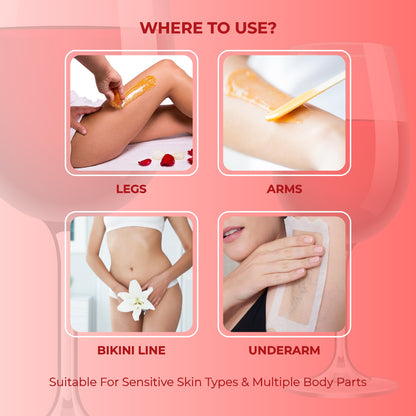 Lipo Soluble Gel Wax Duo: Red Wine & Blueberry