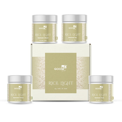 Rice Light Massage Facial Kit