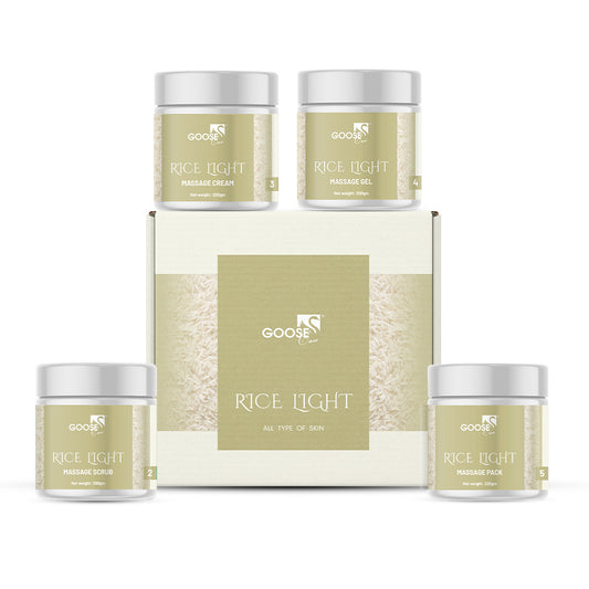 Rice Light Massage Facial Kit