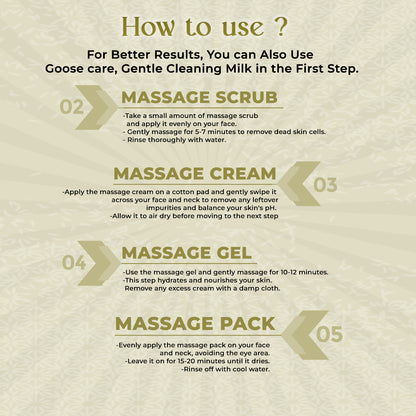 Rice Light Massage Facial Kit