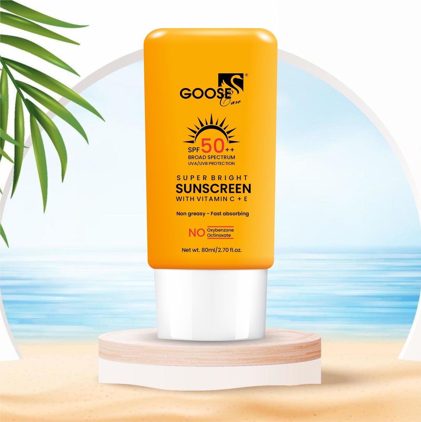 SUPER BRIGHT SUNSCREEN, 80ML