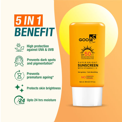 SUPER BRIGHT SUNSCREEN, 80ML