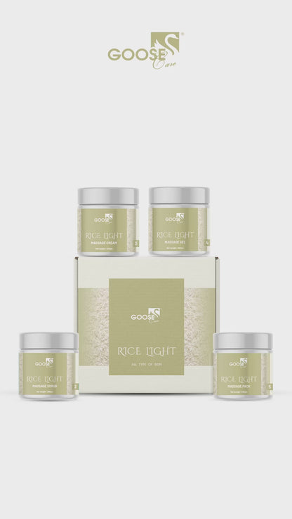 Rice Light Massage Facial Kit