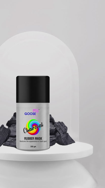 Charcoal Rubber Mask, 200gm