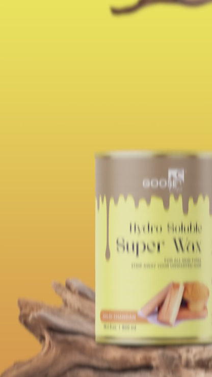 Hydro Soluble Super Wax Haldi Chandan, 800ML
